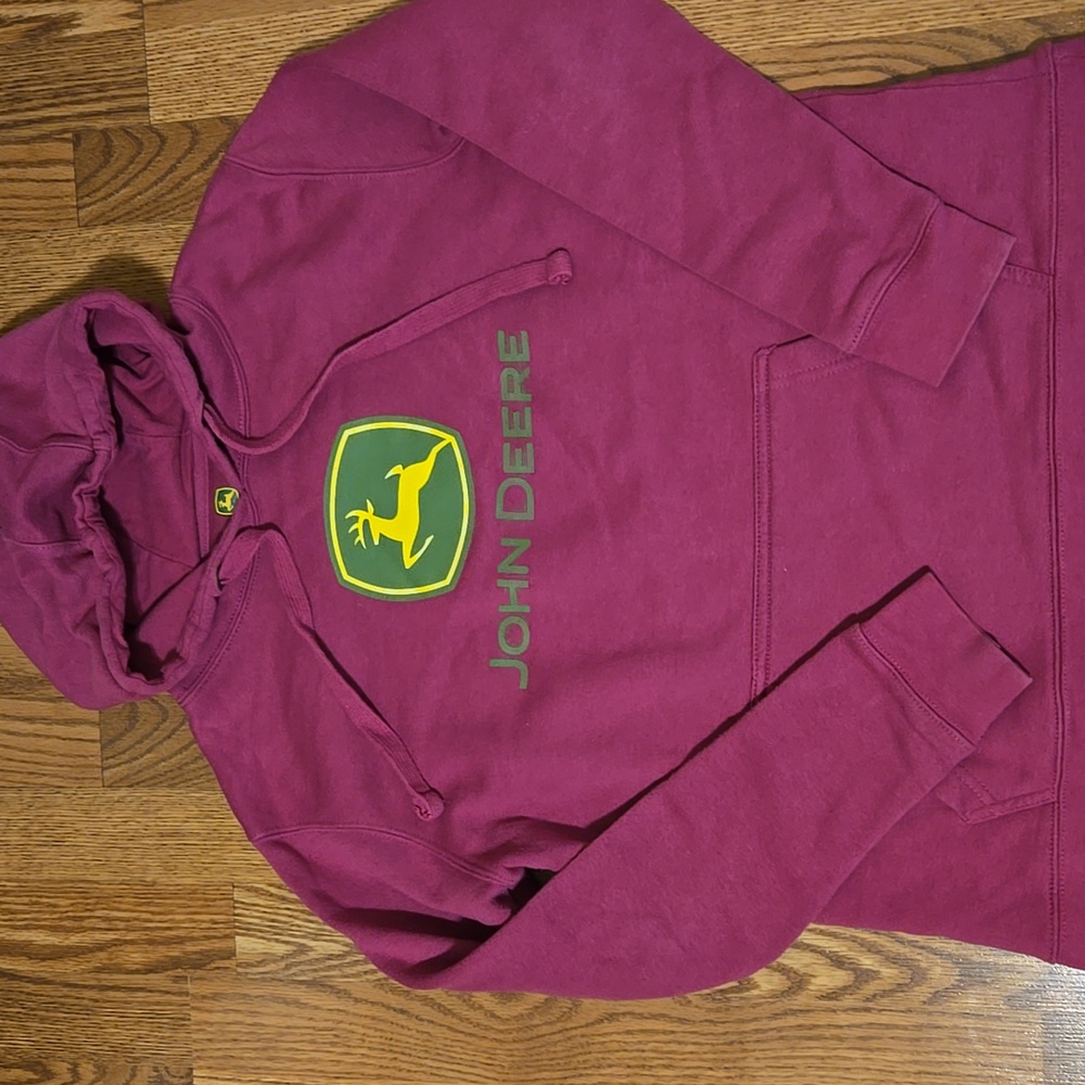 John Deere Purple Hoodie